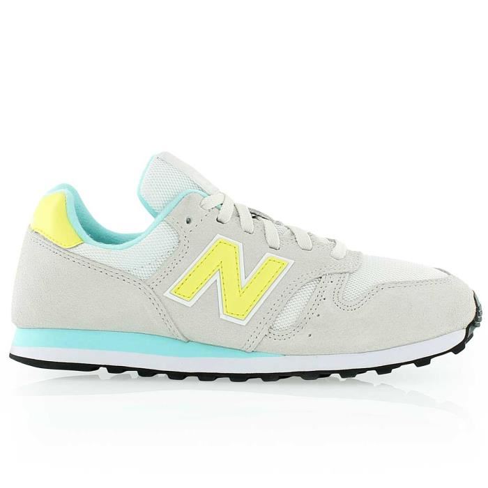 basket new balance femme jaune